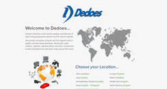 Desktop Screenshot of dedoes.com